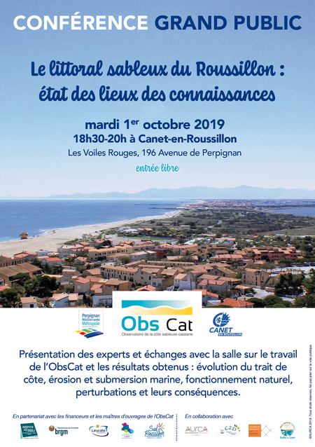 Conférence gran public "Le Littoral sableux du Roussillon : état des lieux des connaissances"
