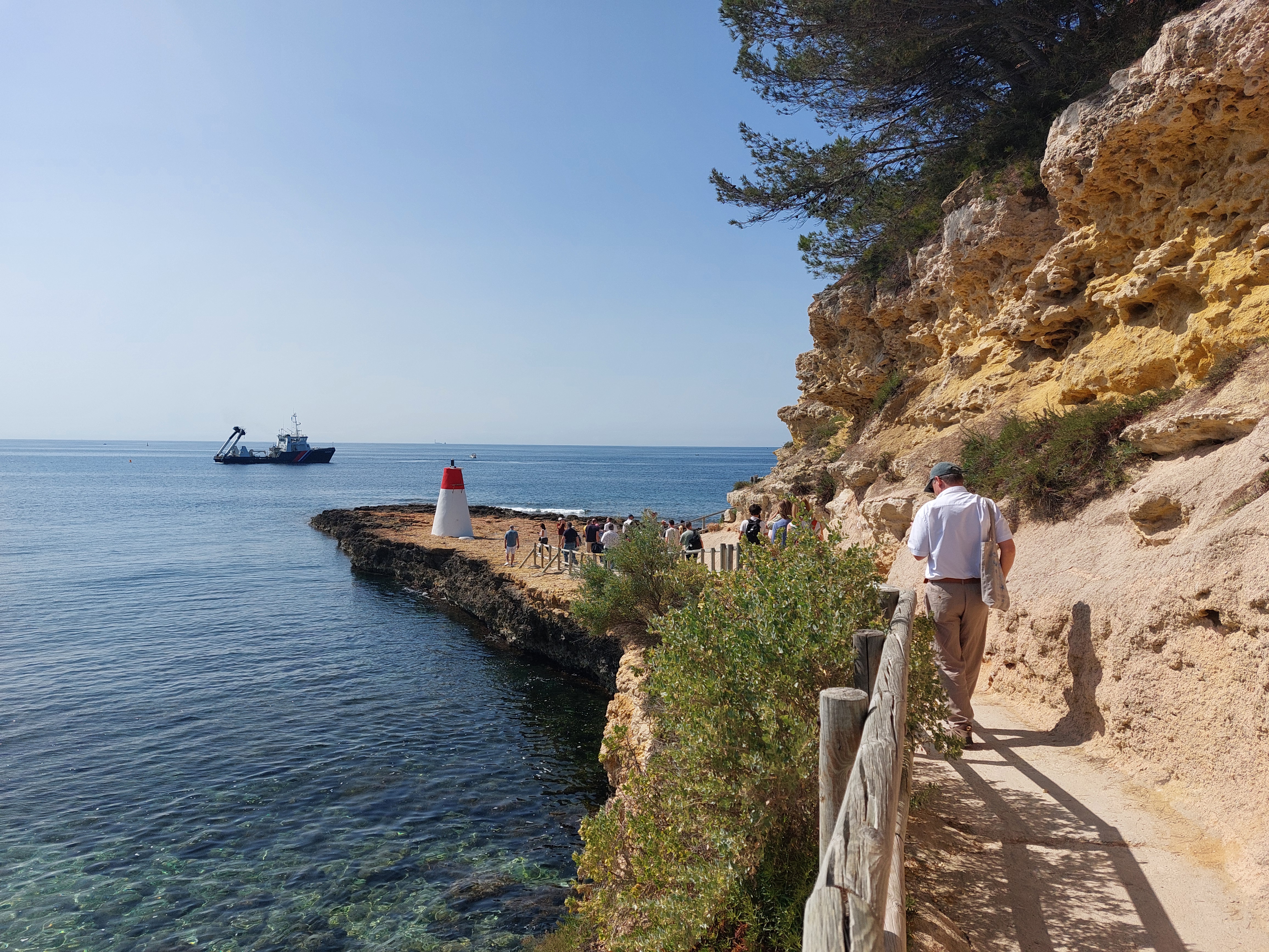 Sortie terrain sur la Côte Bleue