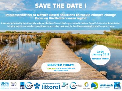 Atelier international "Mise en oeuvre de solutions basées sur la nature pour lutter contre le changement climatique : focus sur la région méditerranéenne"