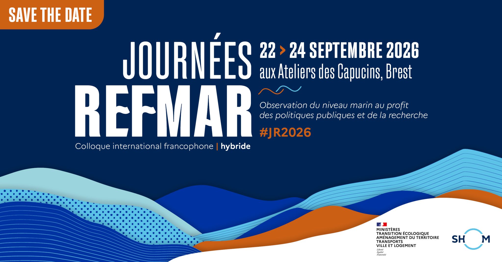 Visuel des Journées REFMAR 2026